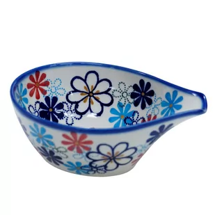 Ceramiczna podstawka na łyżkę Ceramika Bolesławiec - Świeczniki Ceramiczna podstawka na łyżkę Ceramika Bolesławiec - Świeczniki - miniaturka - grafika 1