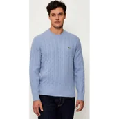 Swetry męskie - Lacoste Wełniany sweter | Classic fit - miniaturka - grafika 1