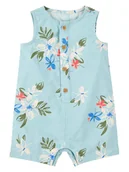 Pajacyki dla niemowląt - carter's Kombinezon w kolorze błękitnym ze wzorem - miniaturka - grafika 1