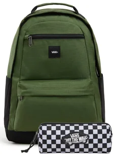 Zestaw Vans plecak Startle pine forest + piórnik Old Skool Pencil Pouch - black / white - Plecaki - miniaturka - grafika 1