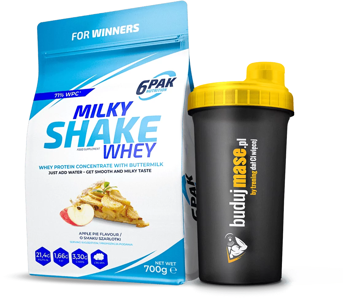 Milky Shake Whey 700G + Shaker 700Ml