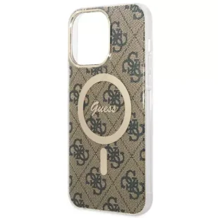 Guess GUHMP14XH4STW do Apple iPhone 14 Pro Max 6,7" brązowy/brown hardcase 4G MagSafe - Etui i futerały do telefonów - miniaturka - grafika 5