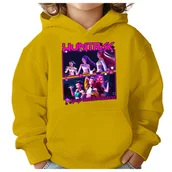 Bluzy dla dziewczynek - BLUZA DZIECIĘCA KPOP DEMON HUNTERS HUNTRIX 104 Z KAPTUREM BAWEŁNIANA - miniaturka - grafika 1