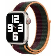 Akcesoria do smartwatchy - Apple Pasek do Watch 38/40/41mm) Ciemna wiśnia/Leśna zieleń - miniaturka - grafika 1