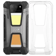 Etui i futerały do telefonów - Kompatybilny z etui na telefon Unihertz 8849 Tank 2 TPU Anti-Scratch Pokrowiec na telefon Slim Phone Protector Przezroczyste - miniaturka - grafika 1