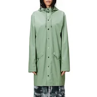 Kurtki męskie - Kurtka Rains Long Jacket 12020-06 - zielona - miniaturka - grafika 1