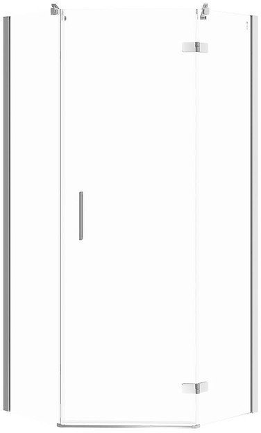 Cersanit Kabina PRYSZNICOWA PIĘCIOKĄTNA CITY 90X90X195 PRAWA SZKŁO TRANS.