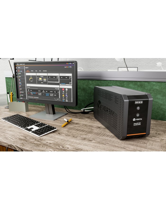 vertiv Zasilacz awaryjny PowerUPS 200 Essential PSA6E-600IT-SCH 600VA 230V 4SCH