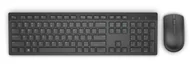 Zestawy myszka + klawiatura - DELL KM636 klawiatura Dołączona myszka RF Wireless QWERTY Angielski Czarny - miniaturka - grafika 1