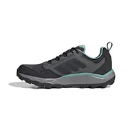 Trampki damskie - adidas Trampki damskie Tracerocker 2 GTX W, Szary sześciordzeniowy czarny miętowy ton, 36 EU - miniaturka - grafika 1