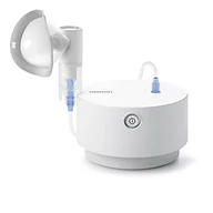Inhalatory i akcesoria - OMRON X105 Advanced Nebulizator typu „wszystko w jednym” - jeden nebulizator do ostrych i przewlekłych chorób układu oddechowego dla Ciebie i Twojej rodziny - miniaturka - grafika 1