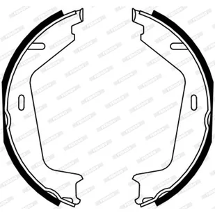FERODO (FEDERAL-MOGUL) Zesatw szczęk hamulcowych, hamulec postojowy (FEDERAL-MOGUL) FSB4130 - Szczęki hamulcowe - miniaturka - grafika 1
