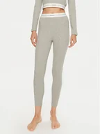Piżamy damskie - Calvin Klein Underwear Legginsy 000QS7220E Szary Slim Fit - miniaturka - grafika 1