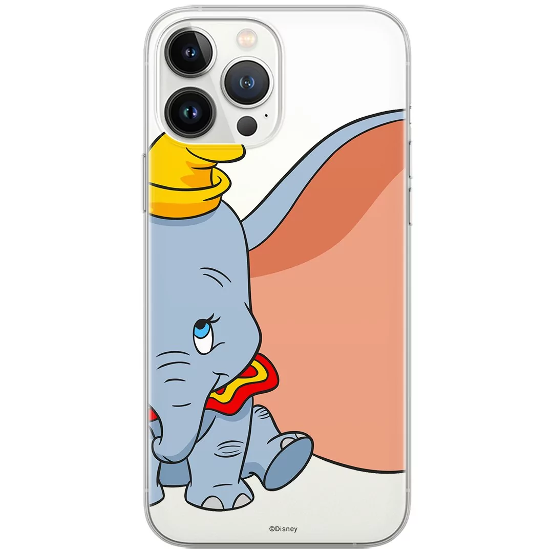 Etui Disney dedykowane do Huawei P30 Lite, wzór: Dumbo 007 Etui częściowo przeźroczyste, oryginalne i oficjalnie licencjonowane