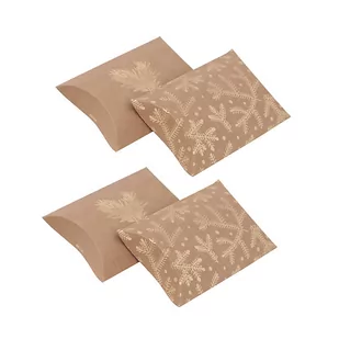Pudełka Pillow 10X11 Cm, Gałązka Sosny, 4 Szt Dpcraft - Opakowania i torebki na prezenty - miniaturka - grafika 1