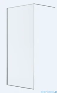 Radaway Modo F II chrom kabina Walk-in 110x201cm szkło przejrzyste 10409114-01-01 - Kabiny prysznicowe - miniaturka - grafika 1