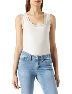 Cream Damski top Vanessa, Biały (Chalk 60034), XXL - Koszulki i topy damskie - miniaturka - grafika 1