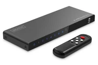 Inne akcesoria audio-wideo - Digitus Przełącznik 4K HDMI, 5 x 1 - miniaturka - grafika 1