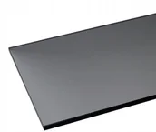 Kominki elektryczne - PODSTAWA SZKLANA HARTOWANA - SZYBA POD PIEC LUB KOMINEK 80X60 CM GRAFIT - miniaturka - grafika 1