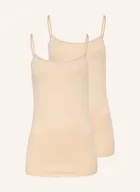 Koszulki i topy damskie - Schiesser Topy 95/5, 2 Szt. beige - SCHIESSER - miniaturka - grafika 1