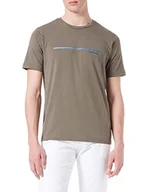 Koszulki męskie - Pierre Cardin Męski T-shirt z okrągłym dekoltem, 5215, L - miniaturka - grafika 1