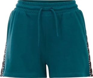 Kappa Spodenki damskie Kappa Irisha zielone 309076 19-4524 S - Spodnie sportowe damskie - miniaturka - grafika 1