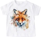 Koszulki dla chłopców - Koszulka dla chłopca z lisem - miniaturka - grafika 1