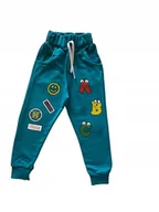 Moda i Uroda OUTLET - spodnie dresowe ocieplane dla chłopca dziecięce 122/128 - 7/8 lat - miniaturka - grafika 1