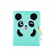 Notesy i bloczki - Pamiętnik z kłódką A596k Astrapap Minty Panda - miniaturka - grafika 1