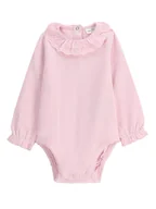 Body dla niemowląt - Coccodrillo Body WC5112101NGN Różowy Regular Fit - miniaturka - grafika 1
