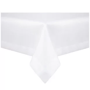 Łóżkoholicy Obrus Plamoodporny Klasyczny Elegant Biały 100x200 - Obrusy i serwetki - miniaturka - grafika 1