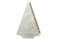 Oświetlenie świąteczne - Dekoracja świąteczna J-Line - szkło - złote lampki LED - miniaturka - grafika 1