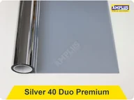 Akcesoria do okien - Folia przeciwsłoneczna zewnętrzna Silver 40 Duo Premium - Lite Solar - miniaturka - grafika 1
