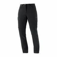 Spodnie sportowe damskie - Spodnie Salomon Wayfarer Zip Off W Black - miniaturka - grafika 1