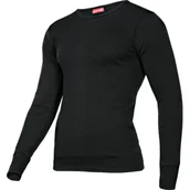 Odzież robocza - LAHTI PRO Koszulka zimowa długi rękaw czarna L CE - miniaturka - grafika 1