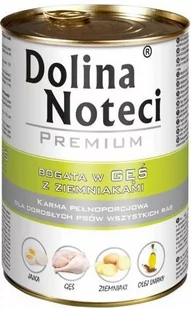 Dolina Noteci Premium Gęś z ziemniakami 12x400g 23306-uniw - Mokra karma dla psów - miniaturka - grafika 1