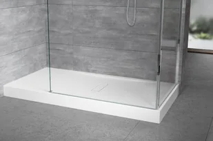 Novellini Custom Brodzik prostokątny 120x70 cm biały z powłoką AntiSlip CU1207011A-30 - Brodziki prysznicowe - miniaturka - grafika 1