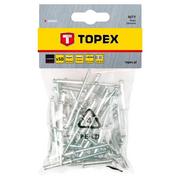 Nitownice - TOPEX Nity aluminiowe 4.0 mm x 8 mm 50 szt. 43E401 - miniaturka - grafika 1