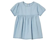 Sukienki i spódniczki dla dziewczynek - lupilu® Sukienka jeansowa dziecięca z bawełny (Niebieski, 116) - miniaturka - grafika 1