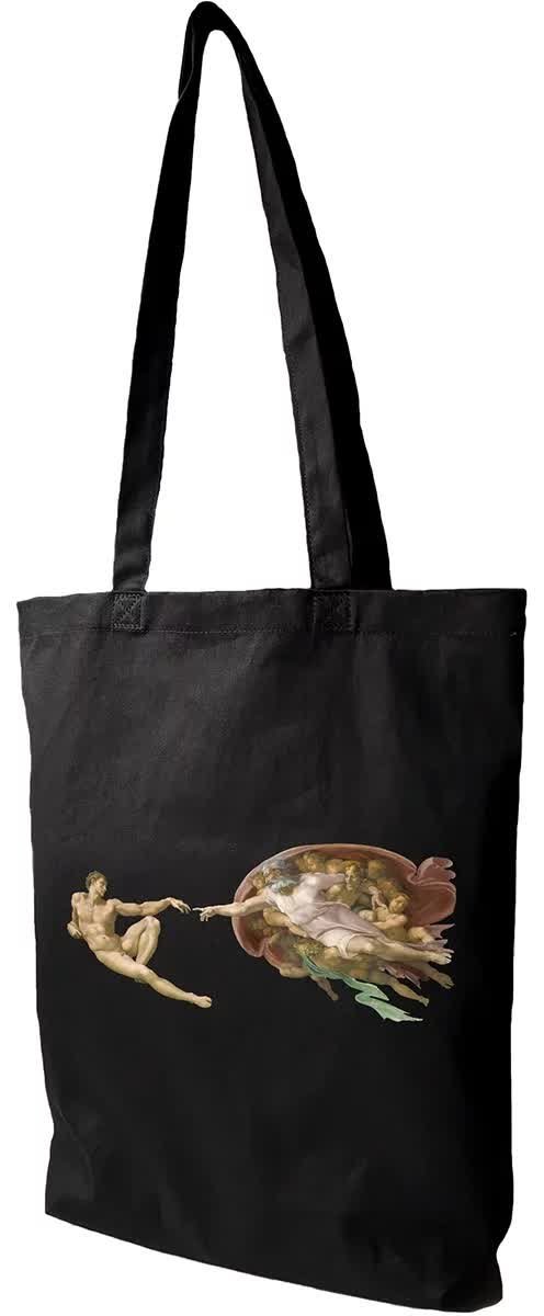 Torba bawełniana Stworzenie Adama Michał Anioł