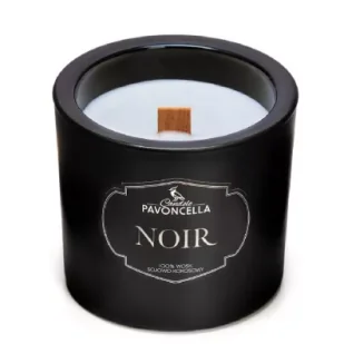 Świeczka sojowa Noir czarna 170g - Świece - miniaturka - grafika 1