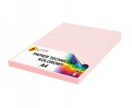 Szkolne artykuły papiernicze - Papier techniczny A4 300g różowy pastelowy v2 50 arkuszy - miniaturka - grafika 1