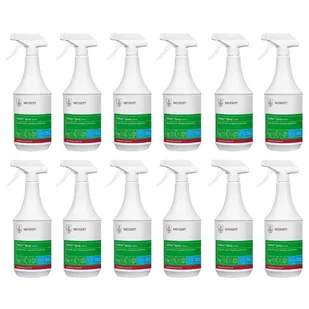 Zestaw produktów Medisept - płyn do mycia i dezynfekcji powierzchni Velox Spray Neutral 1l - 12 szt. - Dezynfekcja - miniaturka - grafika 1