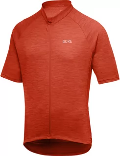 Koszulki rowerowe - GORE WEAR GORE WEAR C3 Koszulka rowerowa z zamkiem błyskawicznym Mężczyźni, czerwony M 2022 Koszulki kolarskie 100608AY0004 - grafika 1