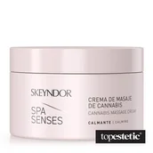 Kremy do twarzy - Skeyndor Cannabis Massage Cream Krem do masażu z konopią 200 ml - miniaturka - grafika 1