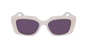 Okulary przeciwsłoneczne - KARL LAGERFELD Kl6125s Okulary, Mleko, Jeden rozmiar dla kobiet, Mleko, rozmiar uniwersalny - miniaturka - grafika 1
