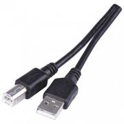 Kable USB - EMOS Kabel USB USB-B 2m Czarny - miniaturka - grafika 1