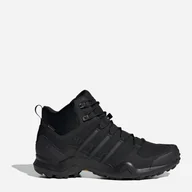Buty trekkingowe męskie - Buty trekkingowe męskie niskie z Gore-Tex Adidas Terrex Swift R2 Mid IF7636 47.5 Czarne (4066746357514) - miniaturka - grafika 1