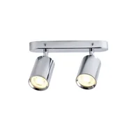 Lampy sufitowe - Light Prestige Belize LP-734/2W CH plafon oprawa sufitowa reflektor spot 2x40W GU10 IP44 chrom - miniaturka - grafika 1