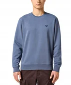 Bluzy męskie - Bluza Wrangler SIGN OFF CREW 112357335 Grisaille S - miniaturka - grafika 1